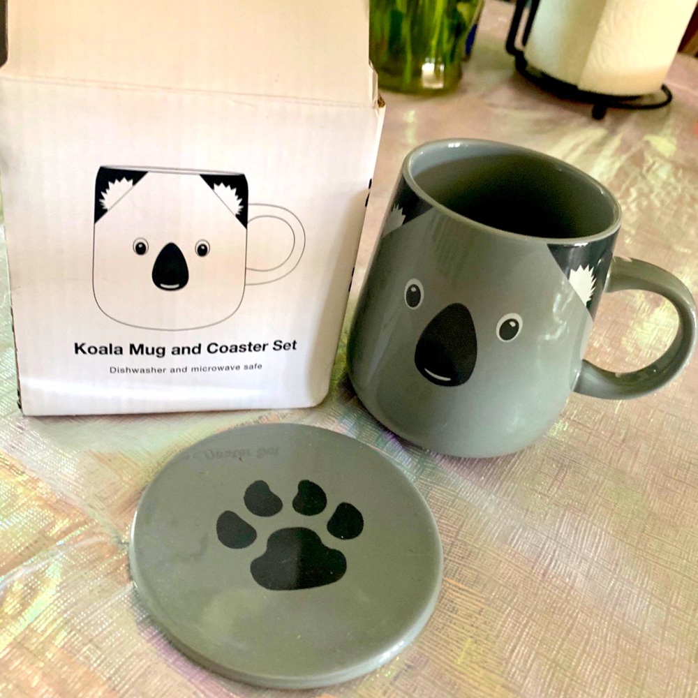 Topshop mug and coaster set